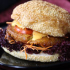 Veggie Burger (veganes Falafelpatty)